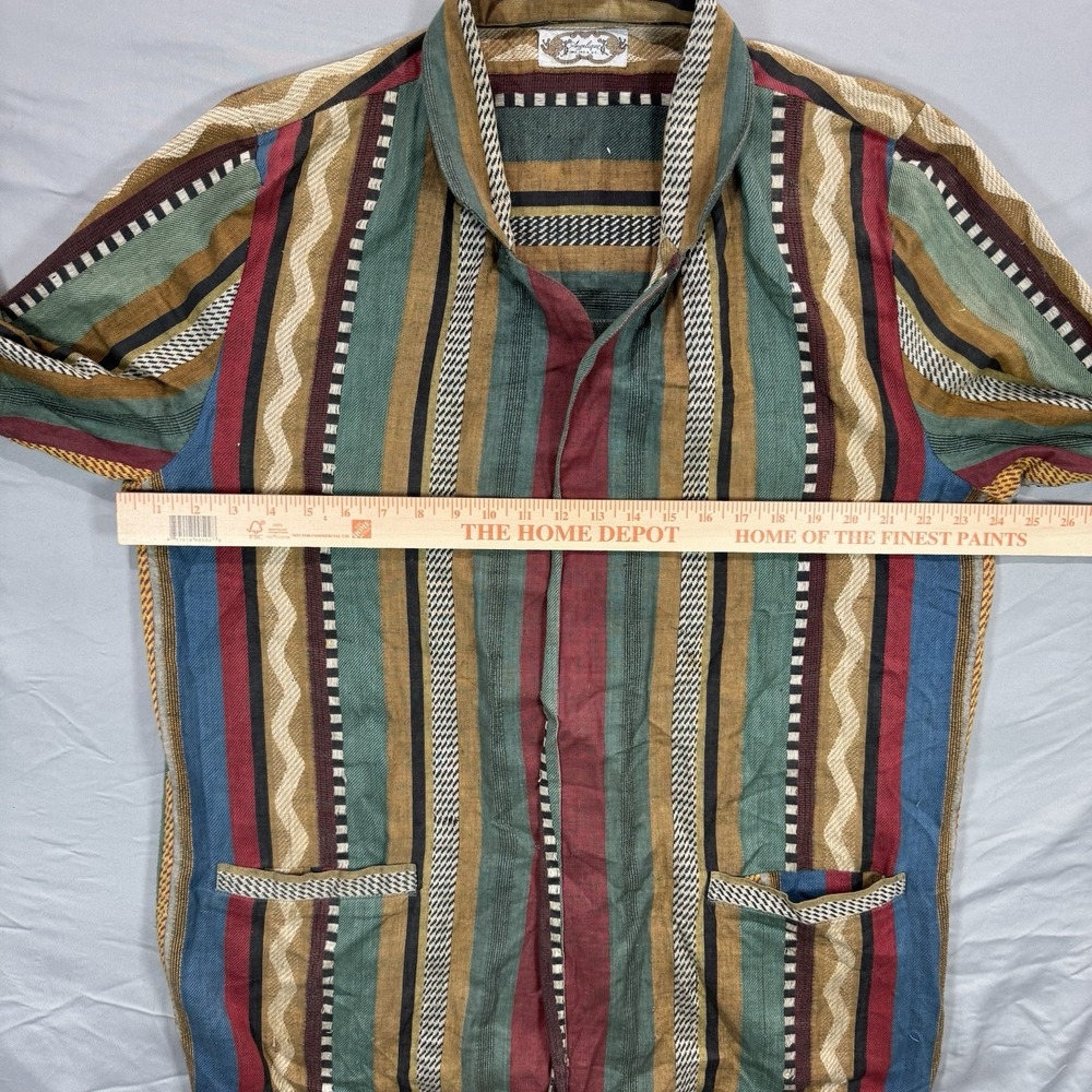 Vintage 90's Angelique Imp Inc. N.Y.C Womens L Western Aztec Print Blazer Jacket - Picture 6 of 14